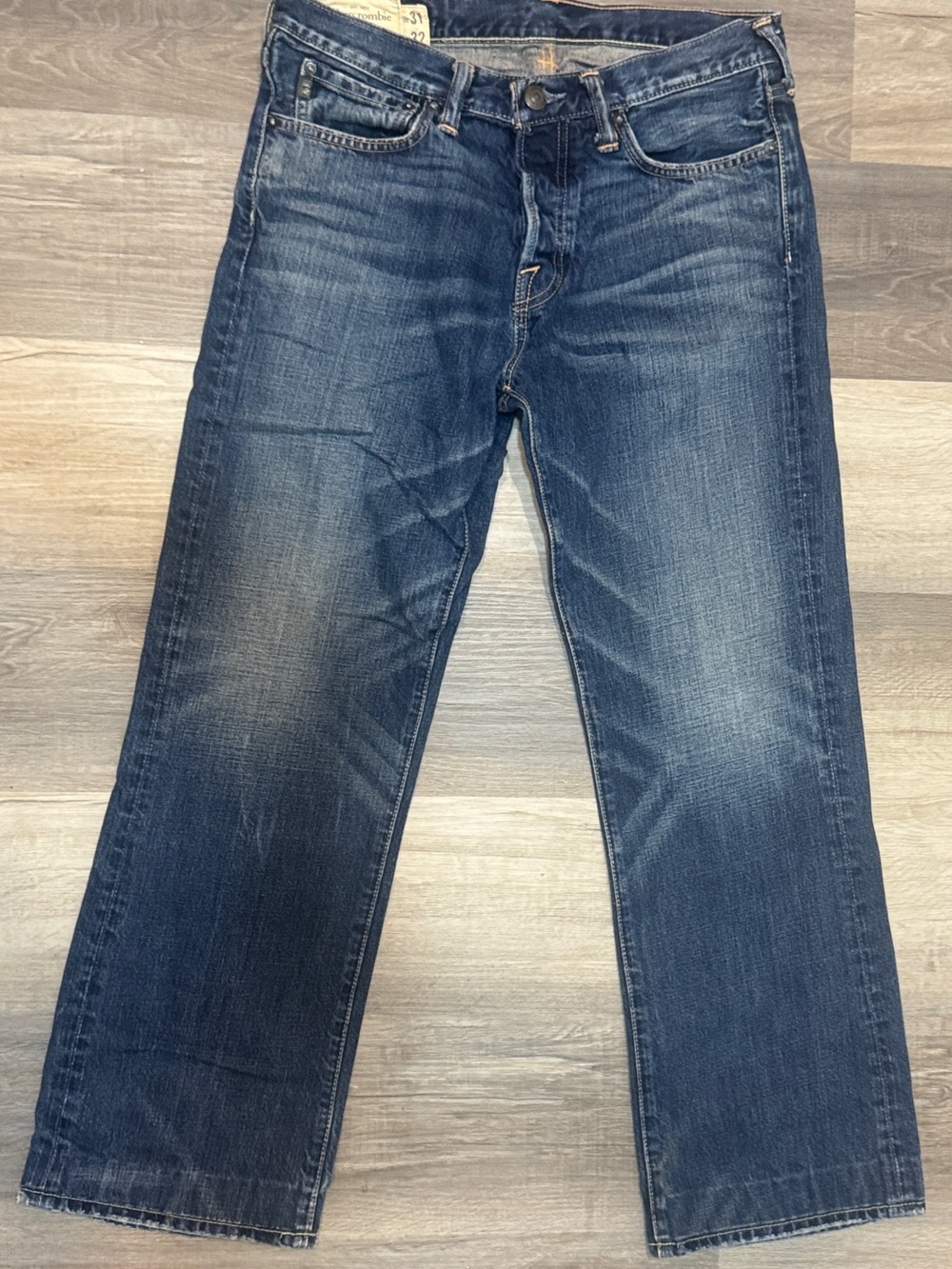 Vtg Abercrombie & Fitch Kilburn Low Rise Bootcut Men's Jeans 31x32 - Picture 2 of 12